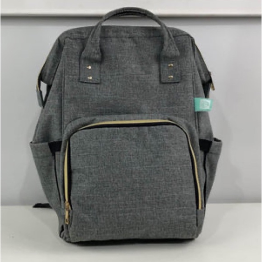 AFBP Sydney Breast pump diaperBag Backpack Baby unisex Adult Gray Black Straps